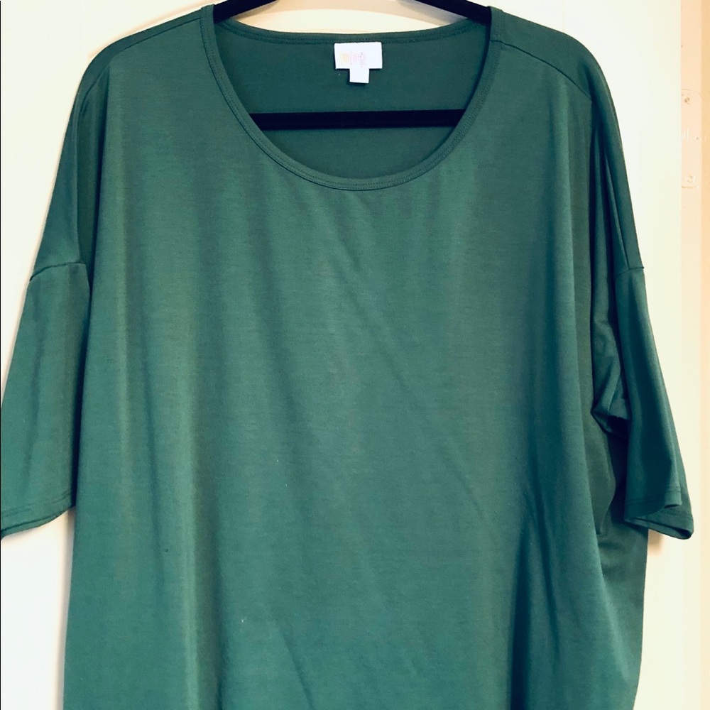 LuLaRoe Forest Green Irma Tunic